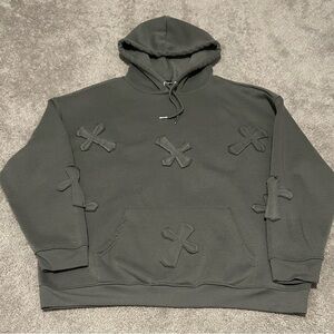 Sugarkiss Women’s Cross Pullover Hoodie Size Large